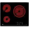TEKA Plaque vitroceramique TZ 6315, 3 foyers, 5400 w, Touch control