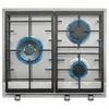 Plaque au gaz - TEKA - EX60.1 3G AIAL - 60 cm - Noir - Acier inoxydable