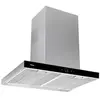 Teka DLH 686 T Monté au mur Noir, Acier inoxydable 584 m³/h A+