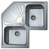 Évier de Cuisine Double Bassin Teka ANGULAR 2C SF
