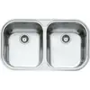TEKA Évier - Teka - Stylo 2C - Inox - 2 Bacs - Rectangulaire