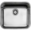 Cuve sous plan - TEKA - Inox Lisse - 1 bac - Acier inoxydable 18/10 - Profondeur 200 mm