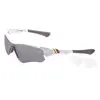 Ocean Sunglasses - Iron - lunettes de soleil - Monture : Blanc Laqué - Verres : Fumée (94000.5)