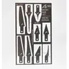 Artesania set de micro-scies et applicateurs - acier inoxydable - Artésania