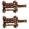 Artesania Set de deux canons en laiton 2.5 cm