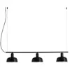 Faro TATAWIN-Suspension 3 lumières Métal/Verre L100cm
