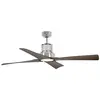 Faro Barcelona - Grand ventilateur de plafond Faro Winche avec / sans chrome clair, bois