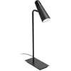 Lampe de table en métal noir 8 x 5 x 18 cm Lao - Faro Barcelona