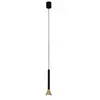 FARO BARCELONA Suspension LED Danka cylindrique en satin doré