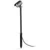 Faro Foc-52 - Led Outdoor Tall Spike Light Dark Grey Ip65