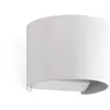 Applique murale de jardin blanche - FARO - Sunset - LED - 2 ampoules