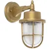 Nahir, lampe de mur extérieur en laiton Faro Barcelona