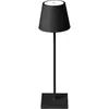 Lampe de jardin noire - FARO - Toc - LED intégrée - Extérieur - Métal