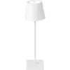 Lampe portable pour extérieur en aluminium blanc Toc - Faro Barcelona