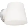 Faro BIANCA-Applique murale IP44 Métal et Verre H11cm