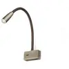 Faro LEAD-Applique murale LED flexible Métal/Cuir L40cm