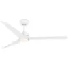 NU LED Ventilateur de plafond blanche avec moteur DC, Faro Barcelona