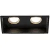 Faro HYDE-Spot Encastrable 2 Lumières IP44 avec porte-lampe L17.1cm