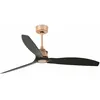 Faro Barcelona - Ventilateur de plafond dc Just Fan Cuivre / Noir