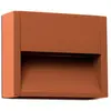 Faro grada-1 - applique murale extérieure à led rouille 3w 3000k ip54