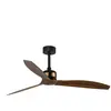FARO BARCELONA Ventilateur de plafond Copper avec télécommande, noyer