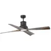 FARO BARCELONA Ventilateur plafond Winche M lampe LED IP44 noir