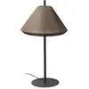 FARO BARCELONA Luminaire de terrasse Saigon IP65, hauteur 120 cm, brun