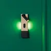 Faro magos - lampe de lecture led intégrée applique murale noire, 2700k