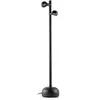 Faro brot - bornes d'éclairage led intégrées au sol extérieur noir, 2700k