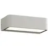 Faro TAKUA-Applique murale d'extérieur LED Aluminium/Verre L20cm Blanc