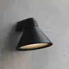 Faro pals - down lighter extérieur applique murale gris, e27, ip65