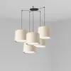 Faro CONGA - Plafonnier Cluster Noir, E27