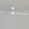 FARO BARCELONA Ventilateur plafond Point M, DC, 3 pales, blanc