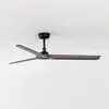 Faro HEYWOOD-Ventilateur de plafond 3 pâles Acier/Bois Ø132cm