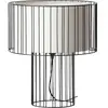 Faro LINDA-Lampe à poser en métal et textile H47cm