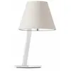 Lampe de table - FARO - MOMA - Design industriel - Ecran en PVC - Blanc