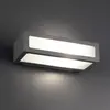 Applique extérieure Faro Natron gris foncé - 1 lampe E27 60W - IP54