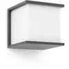 Applique d'extérieur - FARO - Kubic - Gris - Métal - Fluocompactes - IP44