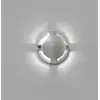 Faro Keenan-3 - Applique / Plancher Extérieur À Quatre Voies Led Nickel Ip67