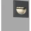 Encastrable de Mur Led Gris Fonce -Mini Carter - FARO - 70402