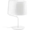 Lampe de table en métal blanc 45 x 31 cm Berni - Faro Barcelona