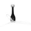 Faro Ventilateur de plafond noir brillant eter h64 cm