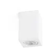 Faro Sven - Plâtre pour Downlight à 1 lumière, carré, blanc, GU10