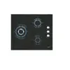 Table de cuisson à gaz Cata CIB 6021 BK 3 zones 60 cm verre noir