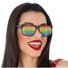 RueDeLaFete Lunettes grille multicolore