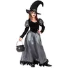 RueDeLaFete Déguisement Sorcière - ATOSA - Fille 10-12 ans - Multicolor - Mixte - Noir