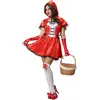 RueDeLaFete Déguisement Petit Chaperon Rouge - Femme