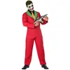 Non communiqué Déguisement Joker - AC-Déco - Adulte - Rouge - Polyester