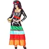 Costume - Robe Longue - Dia De Los Muertos - XL - Marque ATOSA - Coloris Unique