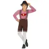 BigBuy Déguisement pour Enfants Allemand Marron (3 Pcs) (Taille 7-9 Ans)